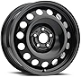 VISION 17' Inch 5x114.3 Wheel Rim Snow Wheel SW60 17x6.5 +39mm Black