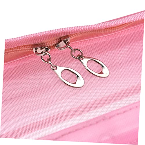 SEWOART Bolsa De Viagem Bolsa De Armazenamento De Crochê Suporte Transparente Malha Organizadora De