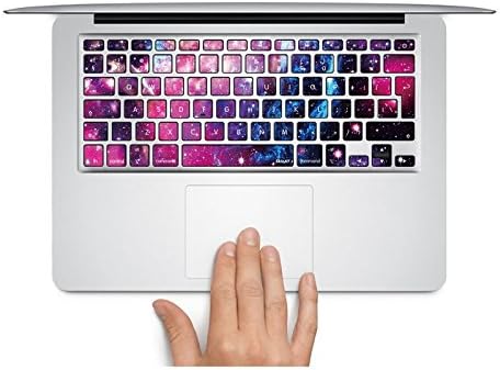 LoveDecalHome@Macbook air sticker keyboard Decal keys sticker macbook pro decal Macbook sticker keyboard decal Laptop Decal macbook stickers for macbook 13 15 17 (Red univers, keys sticker)