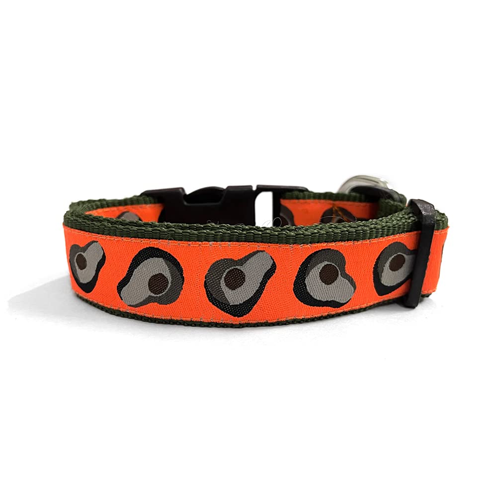 That Dog In Tuxedo Dog Collar Avocado - Adjustable and Strong (Orange, Size - XL) (B07L7LZ16C) Amazon Price History, Amazon Price Tracker