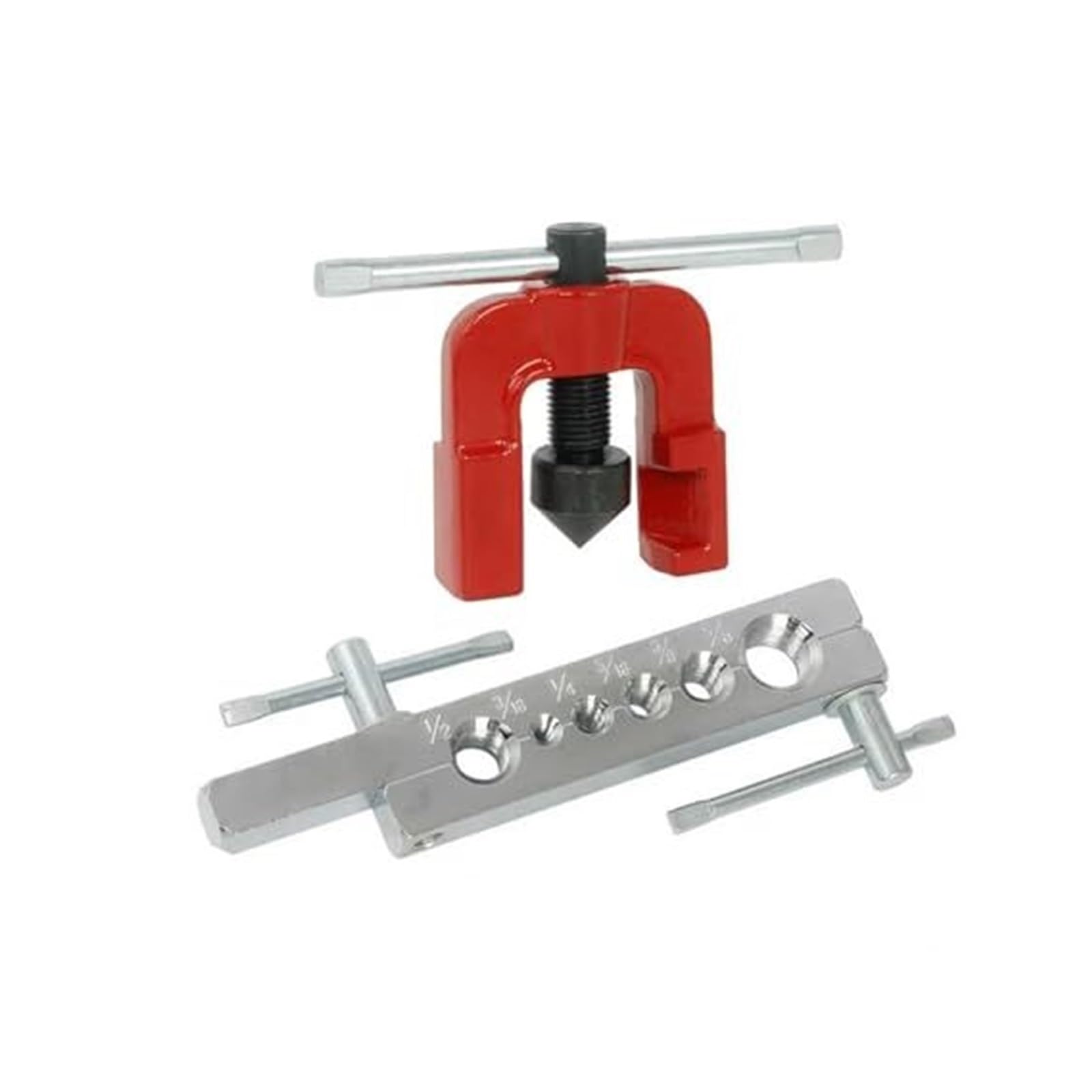 Tudcgjsxf Inch Set Tube Cutter And Flaring Tool Kit Expands Copper, Aluminum, And Soft Metals (3 28Mm) 1Pc Metric(Inch Set)