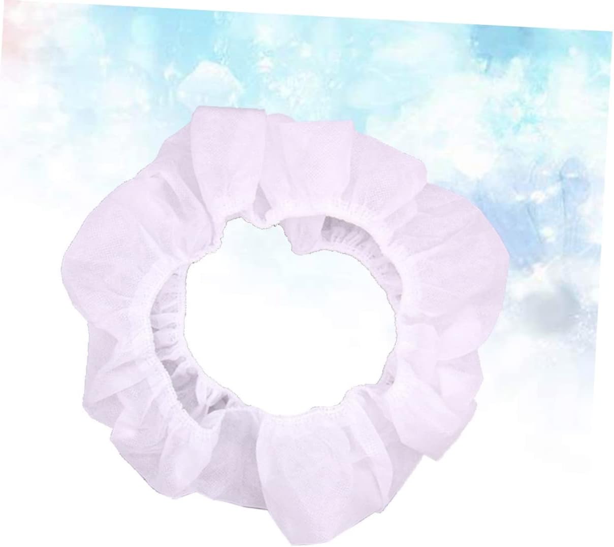 ORFOFE 10pcs Disposable Toilet Seat Covers Portable Non-Woven for Travel Home Use Individually Packaged No Design for Public Restrooms and Potty Training