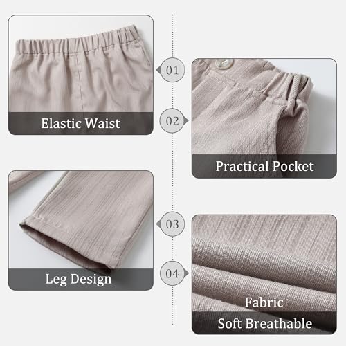 Image of Volunboy Toddler Suit Boys Formal Wedding Guest Dress Outfit | graduation dress clothes, gentleman ring bearer bowtie outfit, back-to-school pants set, birthday photoshoot dressy outfit