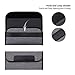 JJC 4 Pockets Lens Filter Case for Filter Up to 82mm (37mm 40.5mm 43mm 46mm 49mm 52mm 55mm 58mm 62mm 67mm 72mm 77mm),Foldout Filter Pouch with Microfiber Cleaning Cloth,Photography Filter Holder Bag