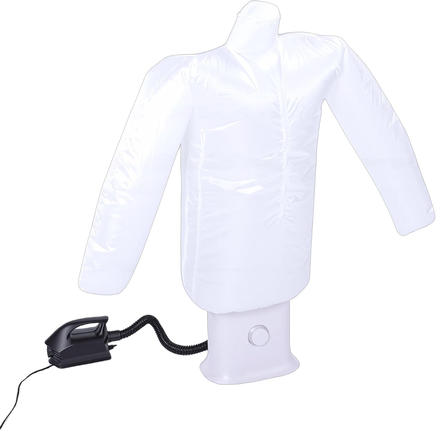 Alomejor Automatic Ironing Machine, Compact ABS Portable Steamer for Fast Wrinkle Removal in 8 Minutes, Ideal for Home and Travel Use
