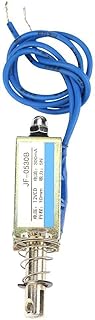 Pull Push Type Electric Electromagnet Solenoid 5N 6/12/24V DC 300mA Retractable Range10mm Automation Control (DC 12V)