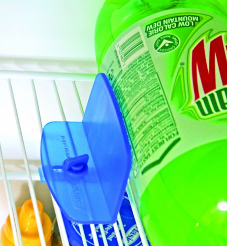 Camco Rv Fridge Brace -Holds Food And Drinks In Place During Travel, Prevents Messy Spills Perfect For Rvs, Boats, Camping And More - (2 Pack) (44033), Blue #TOP2