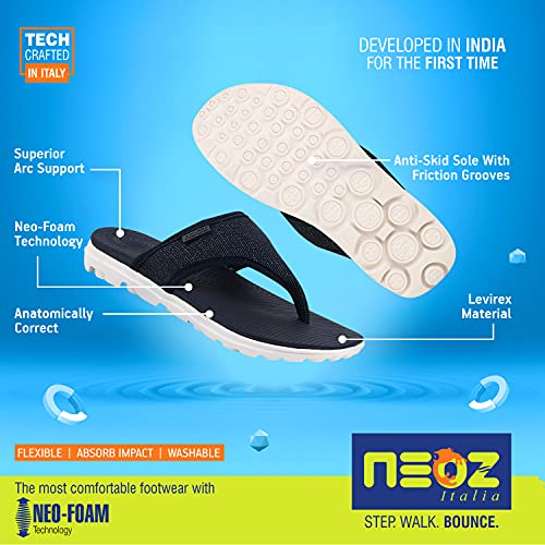 Image of Neoz Ultra Soft Women's Slippers with Cushion FootBed for Adult | Comfortable & Light Weight| Stylish & Anti-Skid| Waterproof & Everyday Flip Flops for Ladies /Girls