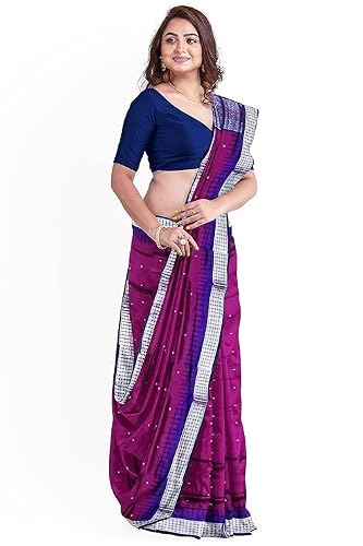 COTTONSILK & KHANDUAPATA sambalpuri silk saree – image 5