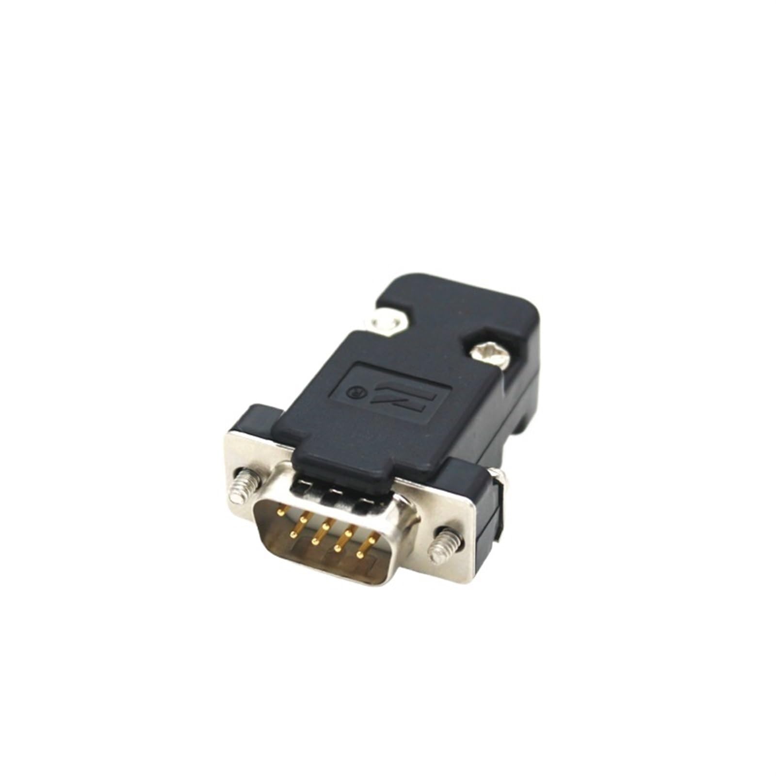 DB9 9 PIN Testa maschio RS232/485 Connettore porta COM (Size : 5PCS)