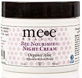 Night Face Cream - Moisturizing Anti-Aging Formula Relieves Dry Sensitive Skin & Reduces Redness Wit