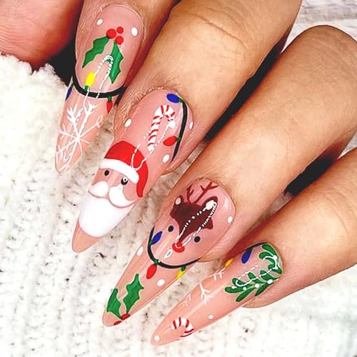 30 Candy Cane Nails That'll Make Your Manicure the Sweetest of the Season 32 N/A