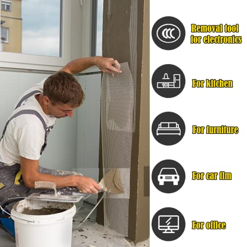 Putty Knife, 7Pcs Paint Scraper Spackle Knife, Putty Knife Set, Taping Knives, Metal Putty Scraper, Stainless Steel Scraper Tool For Spreading Drywall Spackle Mud, Taping, Paint, Wallpaper, Decals #TOP2