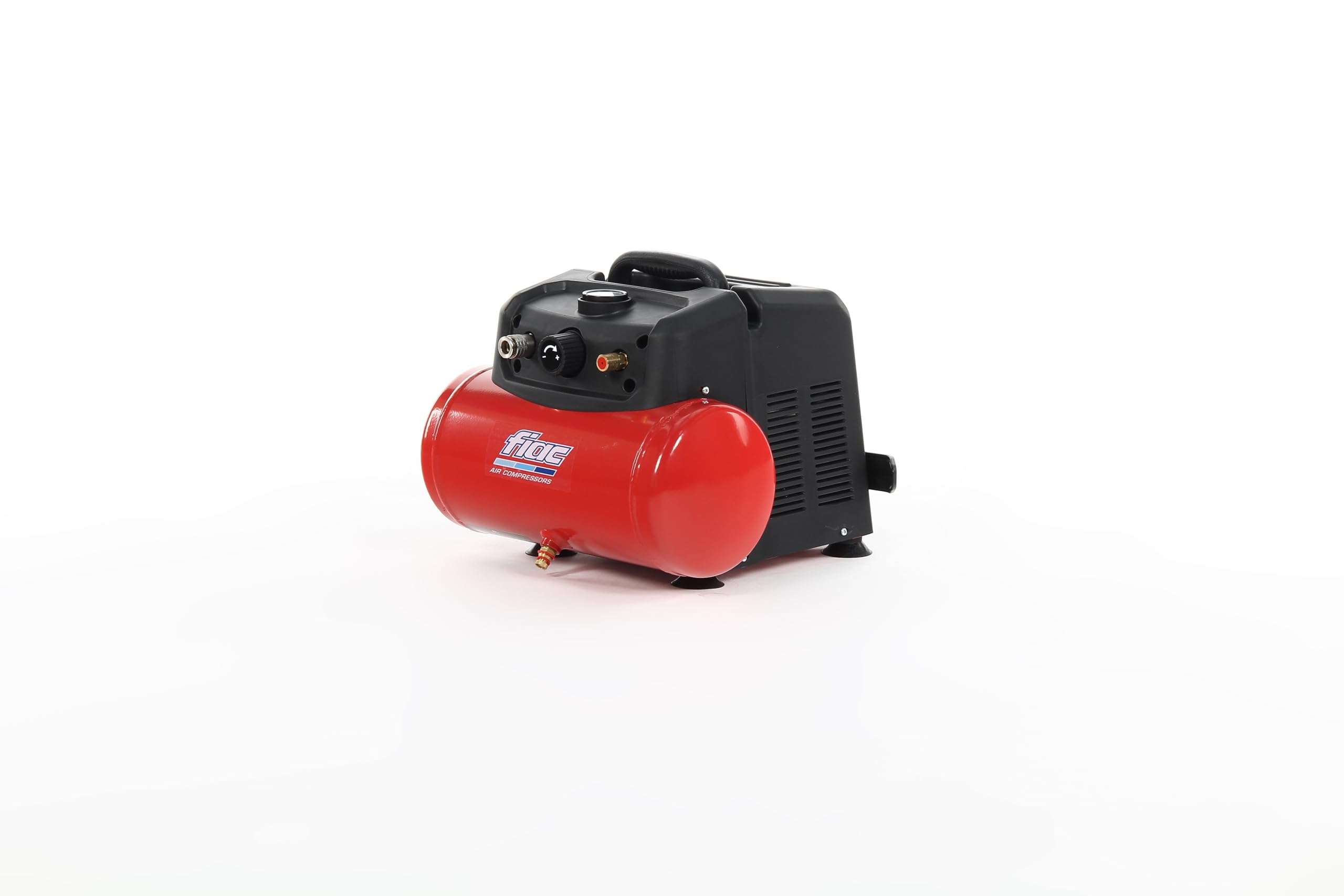 FIAC Compresseur d’Air Portable CUBY, Sans Huile, Pression Maximale 8 Bar, 1.5 CV, Réservoir 6 Litres + Kit avec pistolet de gonflage homologué