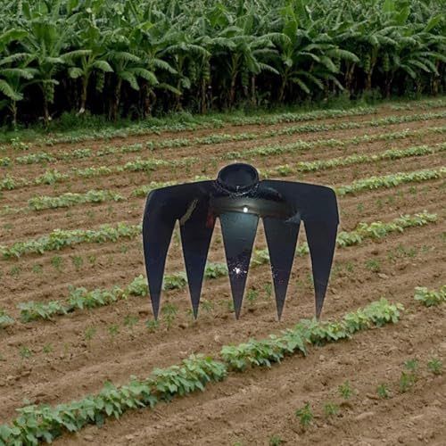 Image of A to Z Hub Weed Remover,Grass Remover,Lawn Remover,Teeth Hand Cultivator Rake Without Handle Garden Teeth Rake, Khapali, Panjeti,RAKE,Spade,Tiller, Spade for Home,Garden Tool,Agriculture Tool
