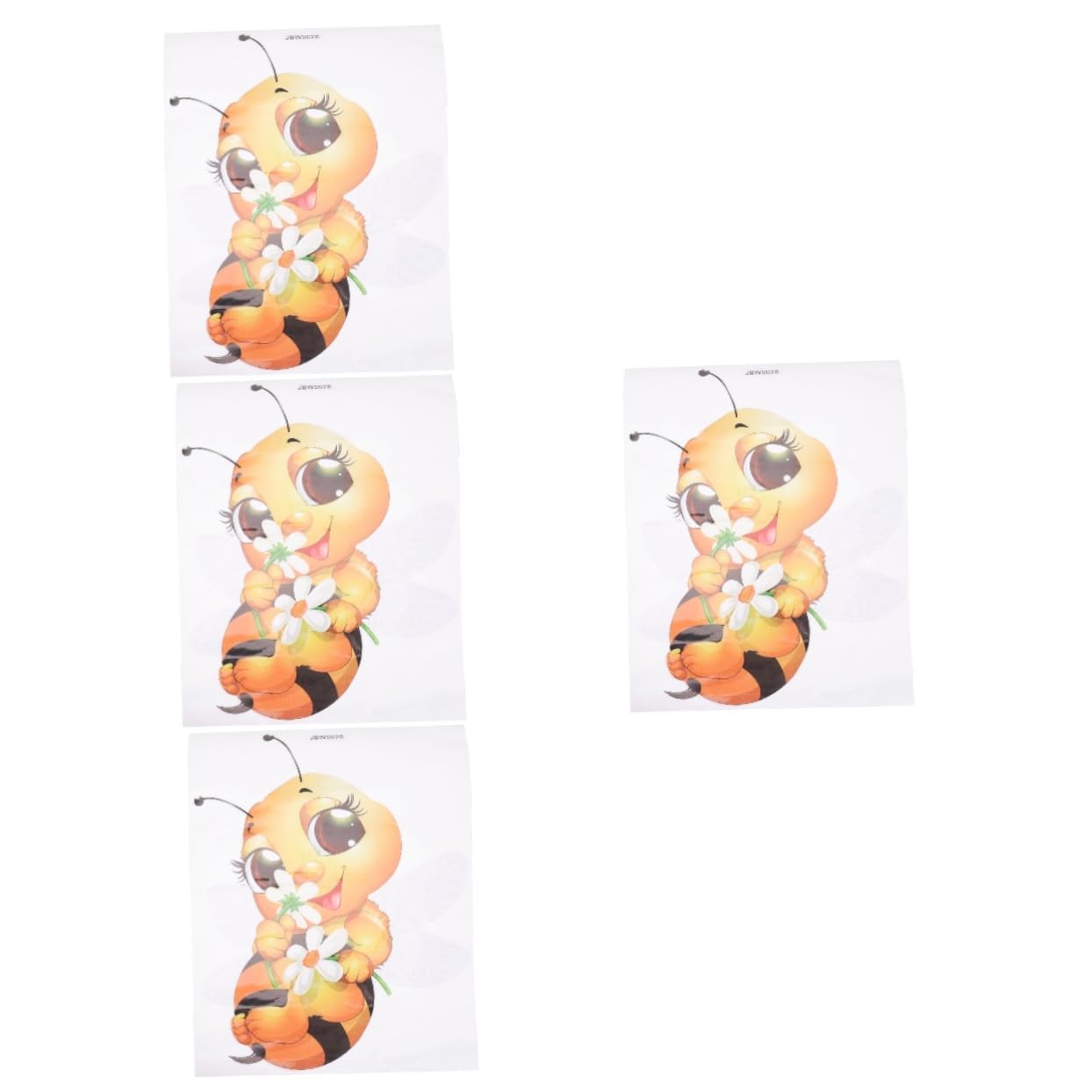 Stickers muraux de carton VICASKY | 4 pièces de décoration colorée pour nursery