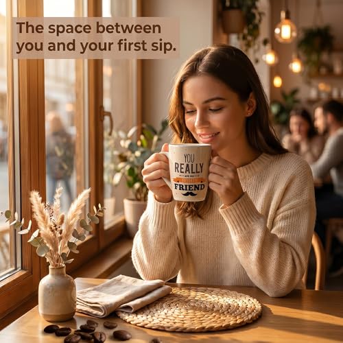 Image of UPC Premium Bone China Coffee Mug Set of 2 | Elegant Ceramic Tea & Coffee Cups for Home, Office & Cafe | Lightweight, Durable, Microwave & Dishwasher Safe Mug Set | Luxury Drinkware Collection