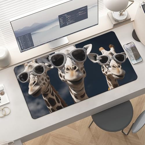 Three Giraffes Desk Pad Protector Large Waterproof Desk Mat miniatura 6