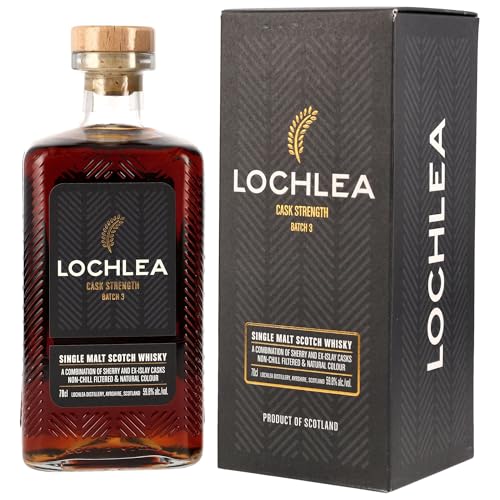Lochlea Cask Strength Batch 3 Single Malt Whisky 70CL