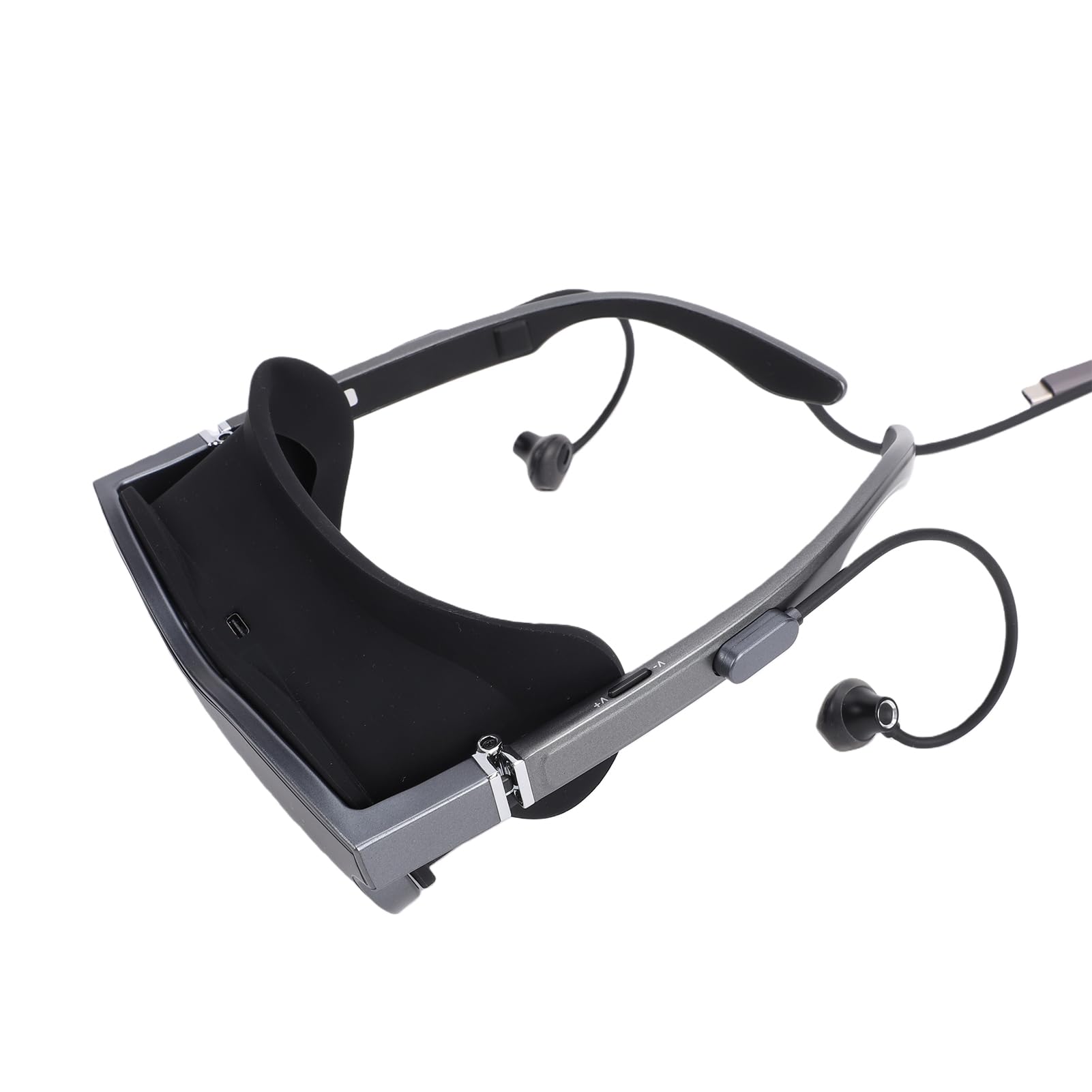 Zunate Regulowane Okulary Wideo 3D z Szerokim Polem Widzenia, regulacją Dioptrii, funkcją Plug-and-Play, do Rozrywki Multimedialnej