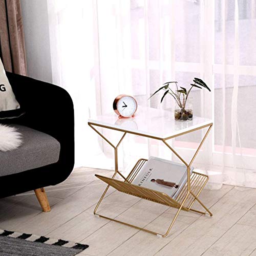 Table basse en marbre pour un coin lecture chaleureux - 5