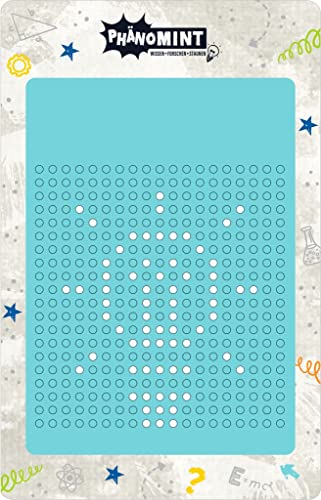 moses. 30340 PhänoMINT Magnet-Zaubertafel – Zum Kreieren von magischen Bildern, Magnetische Zeichentafel mit Vorlagen, Kreativ-Set für Kinder, Tafel & Stift, Türkis