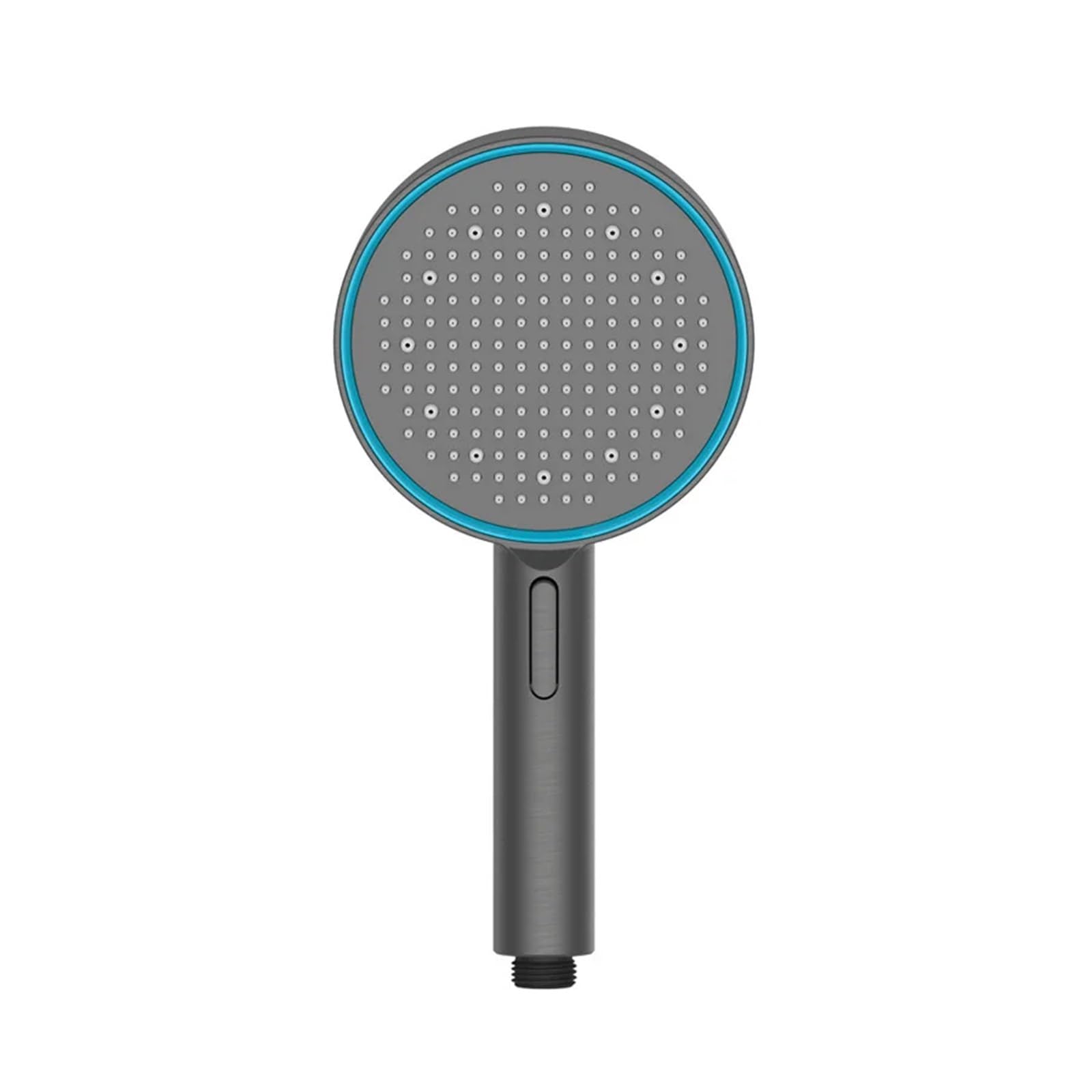 Cabezal de ducha LED sin electricidad de alta presión, cabezal de ducha con rociador ajustable de 3 modos, accesorio de baño(Grey head)