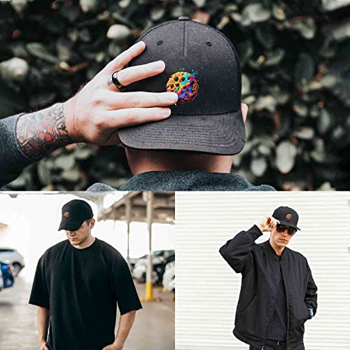 Shitoupu Colorful Cookies Baseball Cap,Unisex Dad Cap,Adult Athleisure Cap Adjustable #TOP5