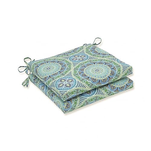 Pillow Perfect Bankkissen Delancey Lagoon – Blau-grün Gemustert, 114x46 Cm, Wetterfest Für Draußen