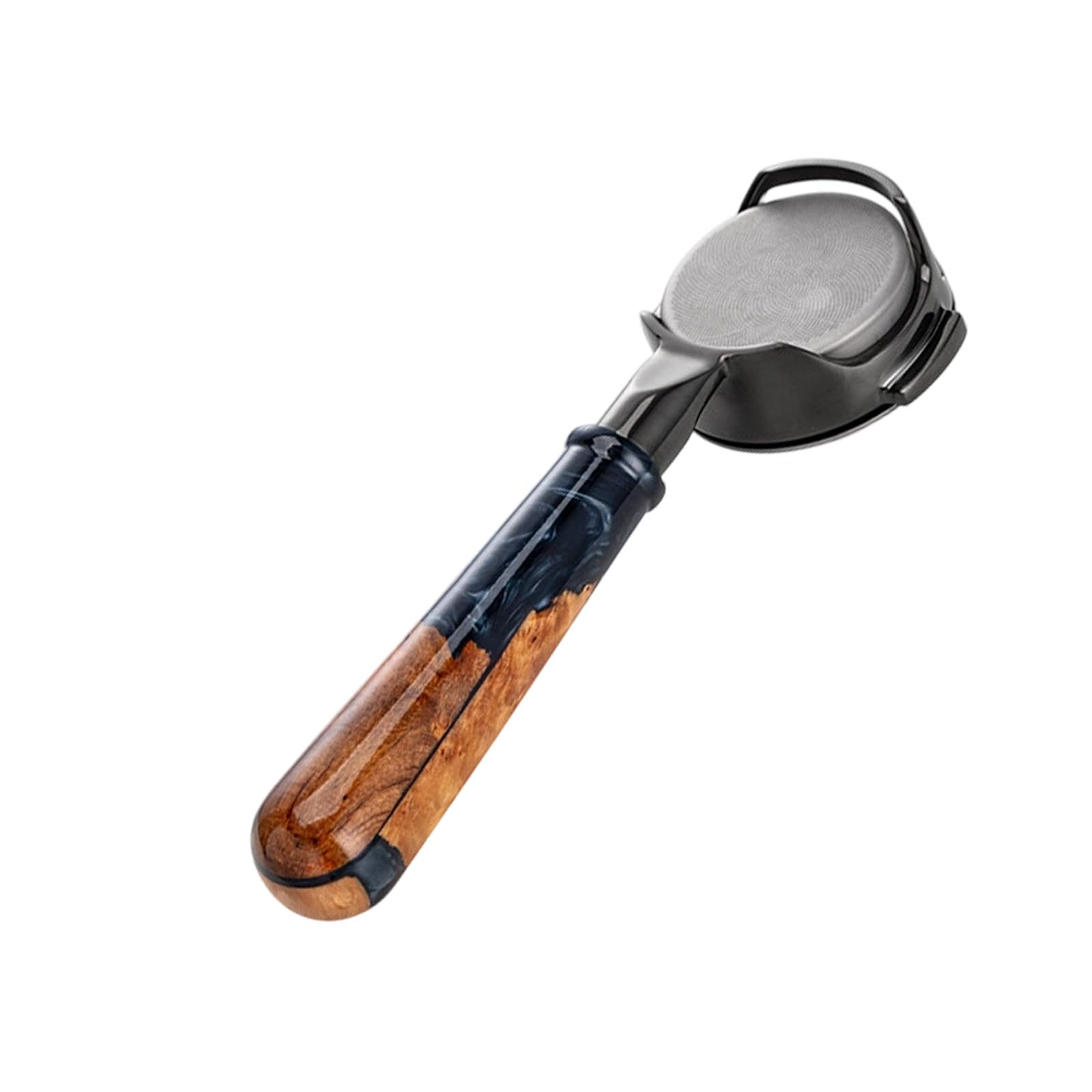 Btgghytr Commercial Replacement Portafilter Handle Resin and Stainless Steel Construction Suitable for E61 Coffee Machines Coffee Portafilter