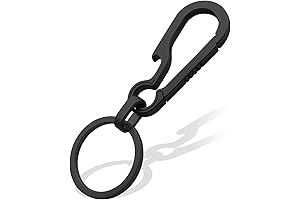 Titanium Carabiner Keychain: Compact and Durable Key Organizer