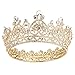 Produktbild Visit the Makone Store Makone Gold Crowns for Women Crowns and Tiaras Hair Accessories for Wedding Prom Bridal Party Halloween Costume