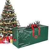 XIMEY Bolsa Arbol Navidad, Bolsa para Guardar Árbol de Navidad Impermeable, grande Bolsa de Almacenamiento para Árbol de Navidad, Funda Arbol de Navidad, Bolsa Arbol Navidad de 180cm-120 * 50 * 33cm