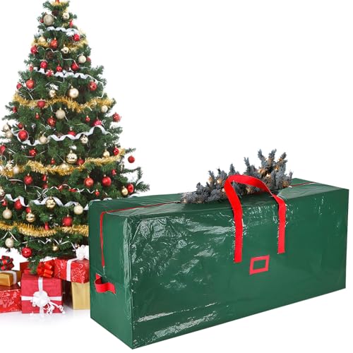XIMEY Saco de árvore de Natal, bolsa para guardar árvore de Natal impermeável, grande bolsa de armazenamento para árvore de Natal, capa de árvore de Natal, bolsa de árvore de Natal de 180 cm - 120