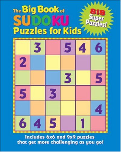 Amazon | The Big Book of Sudoku Puzzles for Kids | Longo, Frank | Puzzles
