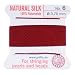 Griffin Silk Beading Cord & Needle Sz 6 Garnet Red