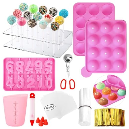 610PCS Cake Pop Molds Kit