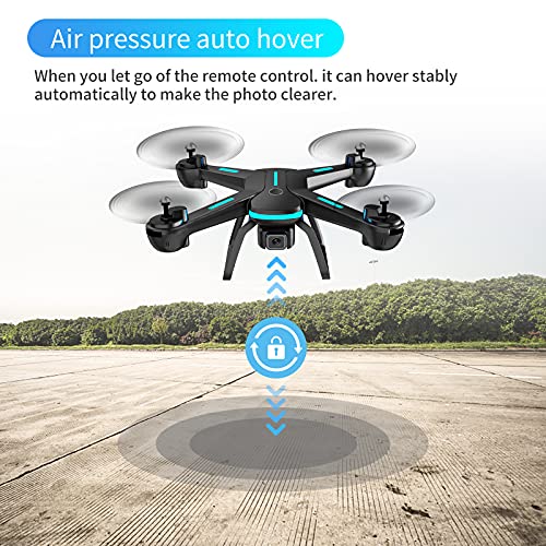 Drone With 1080P Hd Camera For Kids And Adults ,Zuhafa Jy03,Wifi Fpv Transmission Rc Quadcopter For Beginner,Gesture/App Control, Altitude Hold, Headless Mode, 3D Flips, 2 Batteries 40 Minutes Flight Time #TOP3