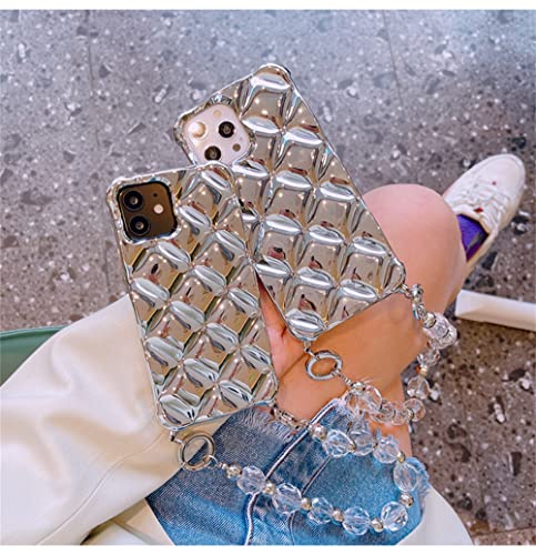 Étui de chaîne de bracelets de perles métal iPhone 7 Plus coque lanière - 4