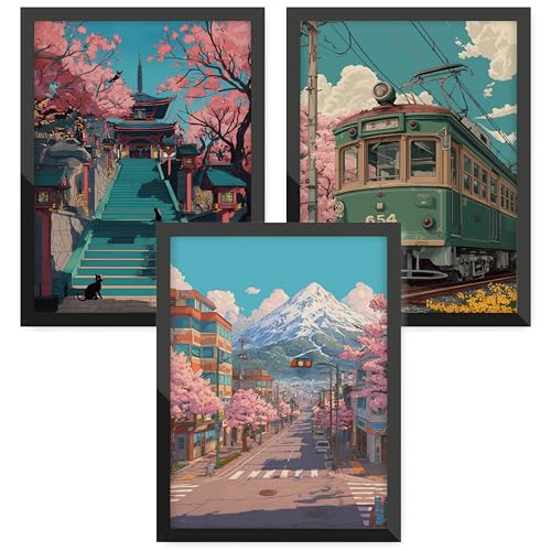 Regalo perfetto: per gli amanti del Giappone, gli appassionati di viaggio e tutti coloro che apprezzano la cultura e l'estetica asiatica. Perfetto anche per le camerette dei bambini e dei ragazzi per gli appassionati di anime.