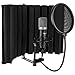 Talent All-in-One USB Podcast Condenser Microphone with Vocal Booth, Shock Mount and Pop Filter Works on PC, Mac, Gaming, Recording Studio, Streaming, Podcasting.
