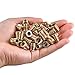 PGMJ 80 Pcs Threaded Insert Nuts Furniture Screws - M6 Hex Socket Drive Metal Assorted Screws Set, Bolts Fastener Connector for Wood Working Tools and Accessories (M6x15mm)