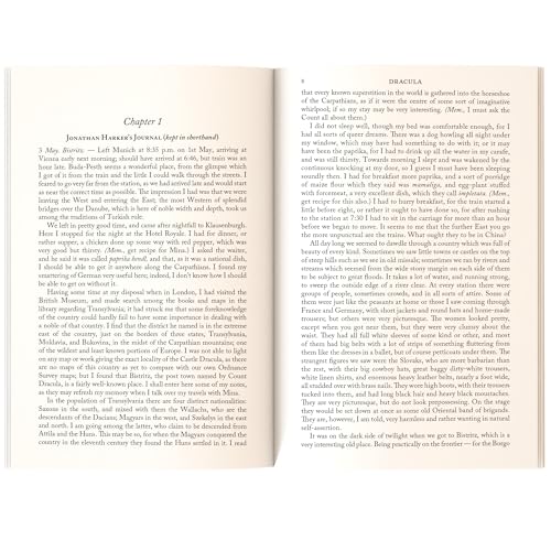 Image of Dracula | Horror & Mystery Classic | Unabridged (320 Pages) | Fiction Novel for Readers of All Ages By Bram Stoker (Classic Novels)