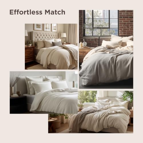 Bedsure Prewashed Duvet Cover Queen, Cotton-Like Soft Bedding Set, Pink by Bedsure - Used condition - Image 8