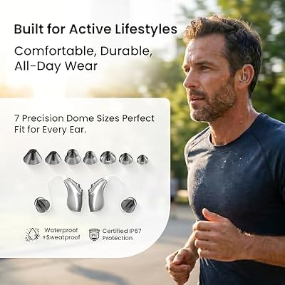 BlaidsX Neuro Hearing Aids, Bluetooth Rechargeable OTC Hearing Aids for Seniors and Adults, Mobile App Hearing Test Audiogram & Noise Cancellation, Dual Mic & 32 DSP Channels | USA-Made