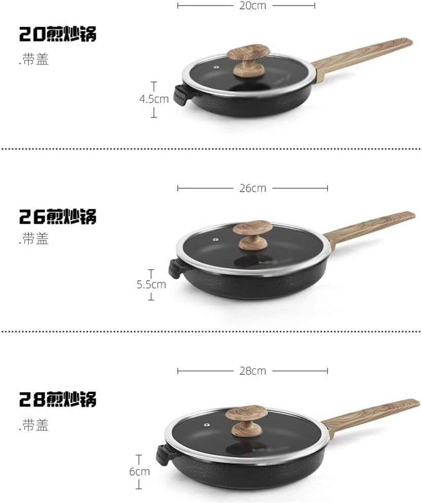 Non Stick Pan, Round Fried Milk Pan, Soup Pot, Five Piece Set Of Pot Tools