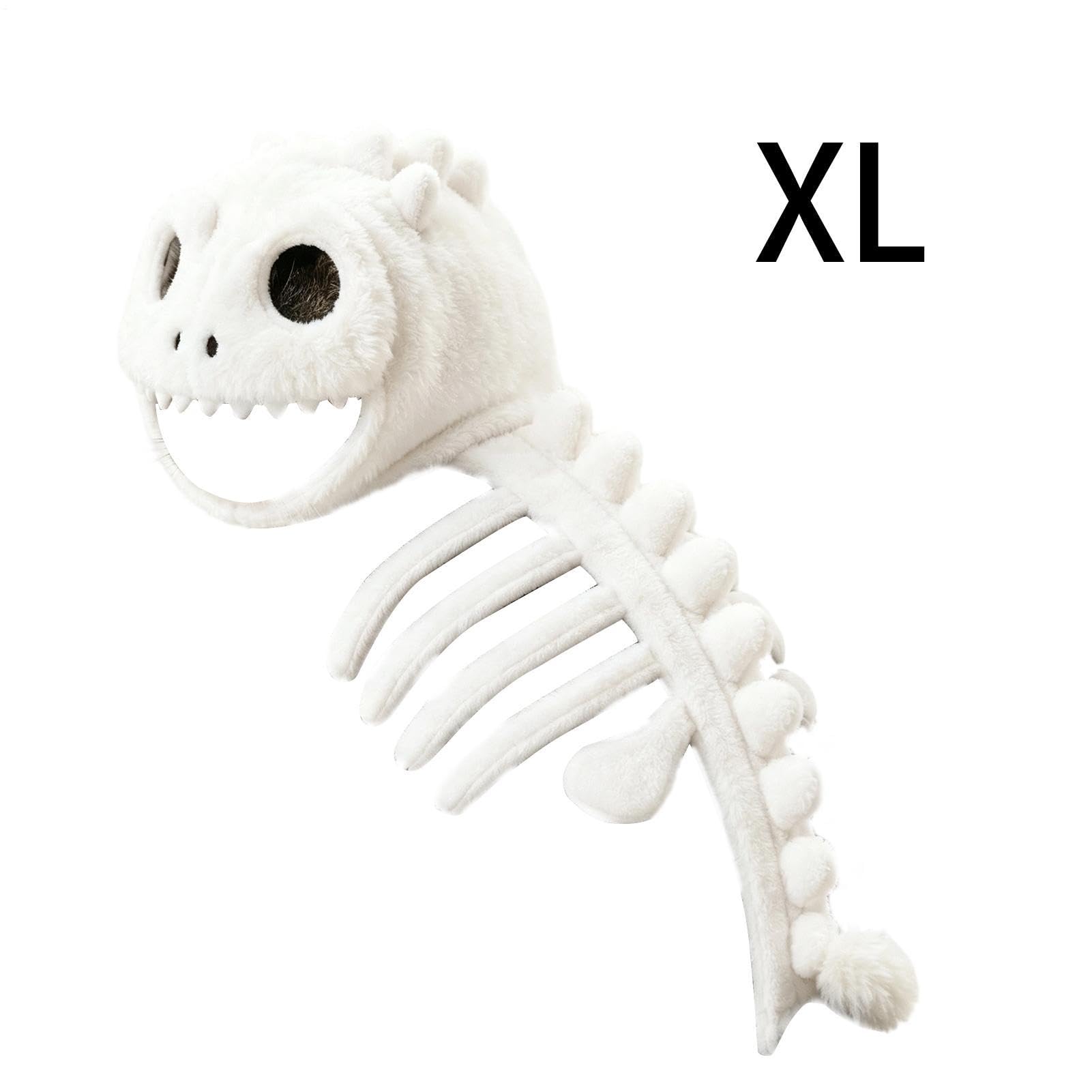 Costume di Halloween a forma di scheletro di cane – Casa di peluche