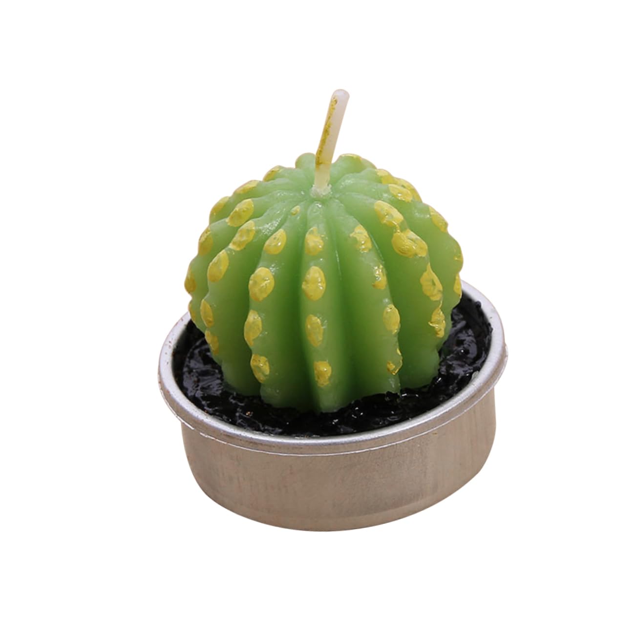 Cabilock Simulation Plant Candle Decorative Cactus Candles Home Decor Table Tea Light Garden Decor