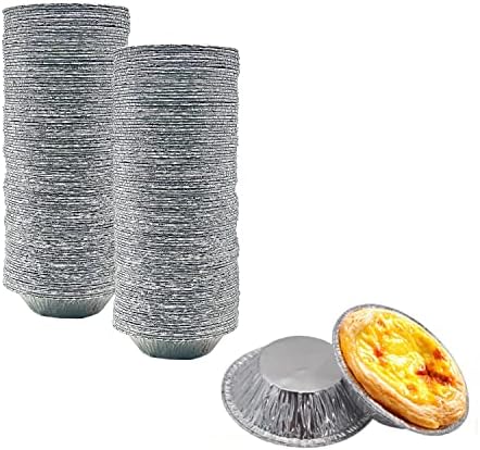 30-Pack 6 Inch Aluminum Pie Pans - Disposable Mini Pie Tins For Baking & Freezing