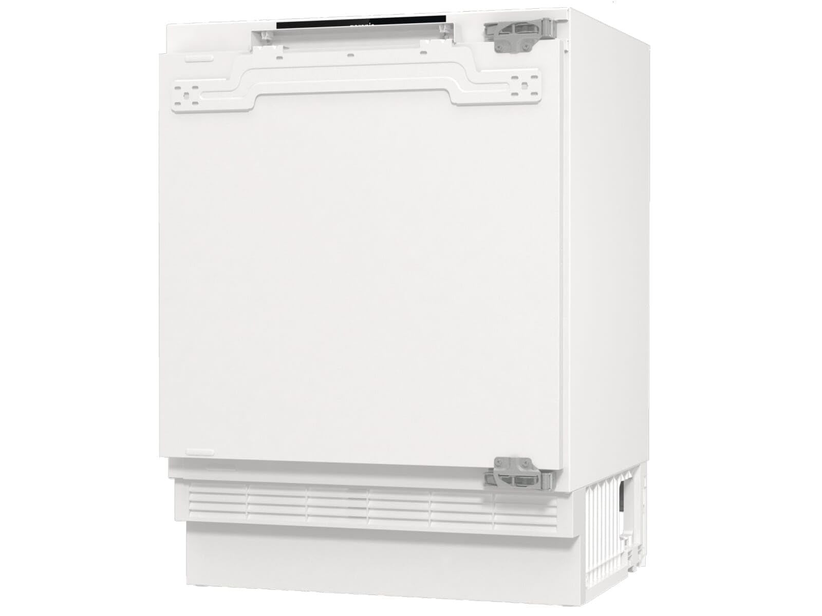 Gorenje RIU609EA1 lodówka stołowa do zabudowy/88 nisz/zawias drzwiowy stały/EEK E/138 litrów/SuperCool/cyfrowy wskaźnik temperatury/oświetlenie LED/wymienne zawiasy drzwiowe/wys. x szer. x gł.: 81,8 x